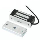 DC 12V электромагнитный замок с кронштейном 60 кг 132lbs мини Электрический магнитный замок шкафа единый замок для двери доступа Управление аксессуары