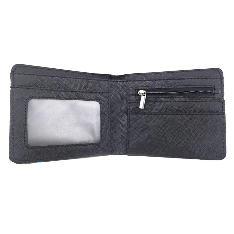 Новые кошельки из аниме Какаси и Саске кошелек с рисунком деревни ЧЕРНЫХ ЛИСТЬЕВ