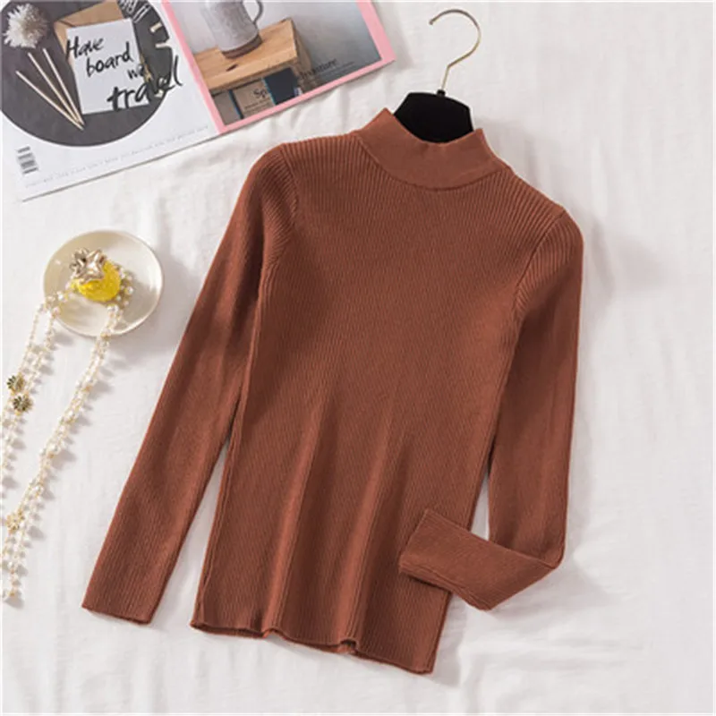 Новое поступление Осень-зима водолазка пуловеры свитера рубашка первоклассника