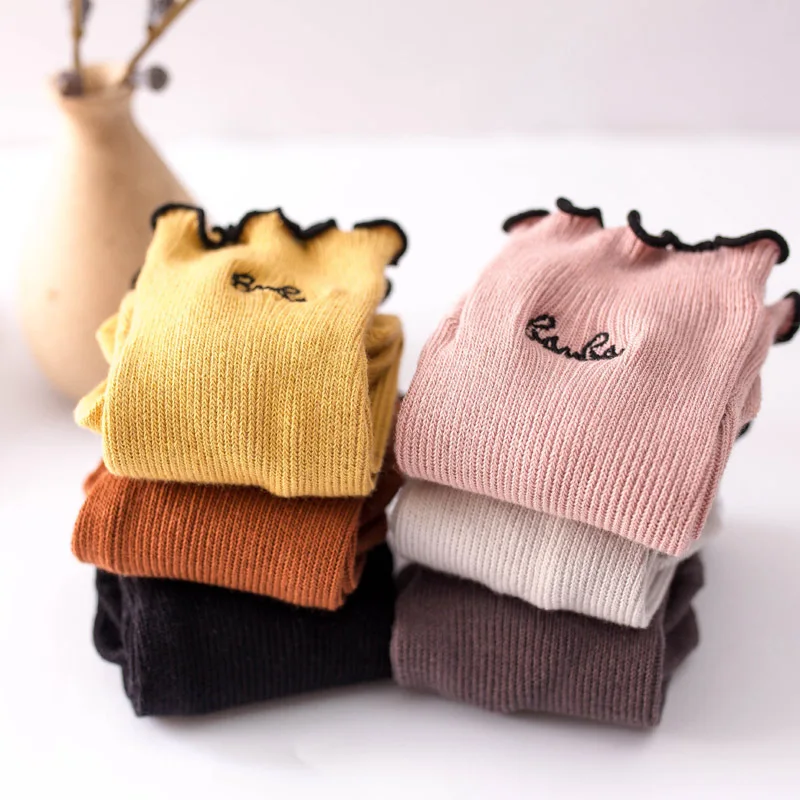 High Quality Cute Elegant Lovely Kawaii Embroidery Sweet Harajuku Cotton Women Socks Anima Character Casual Short Hot |