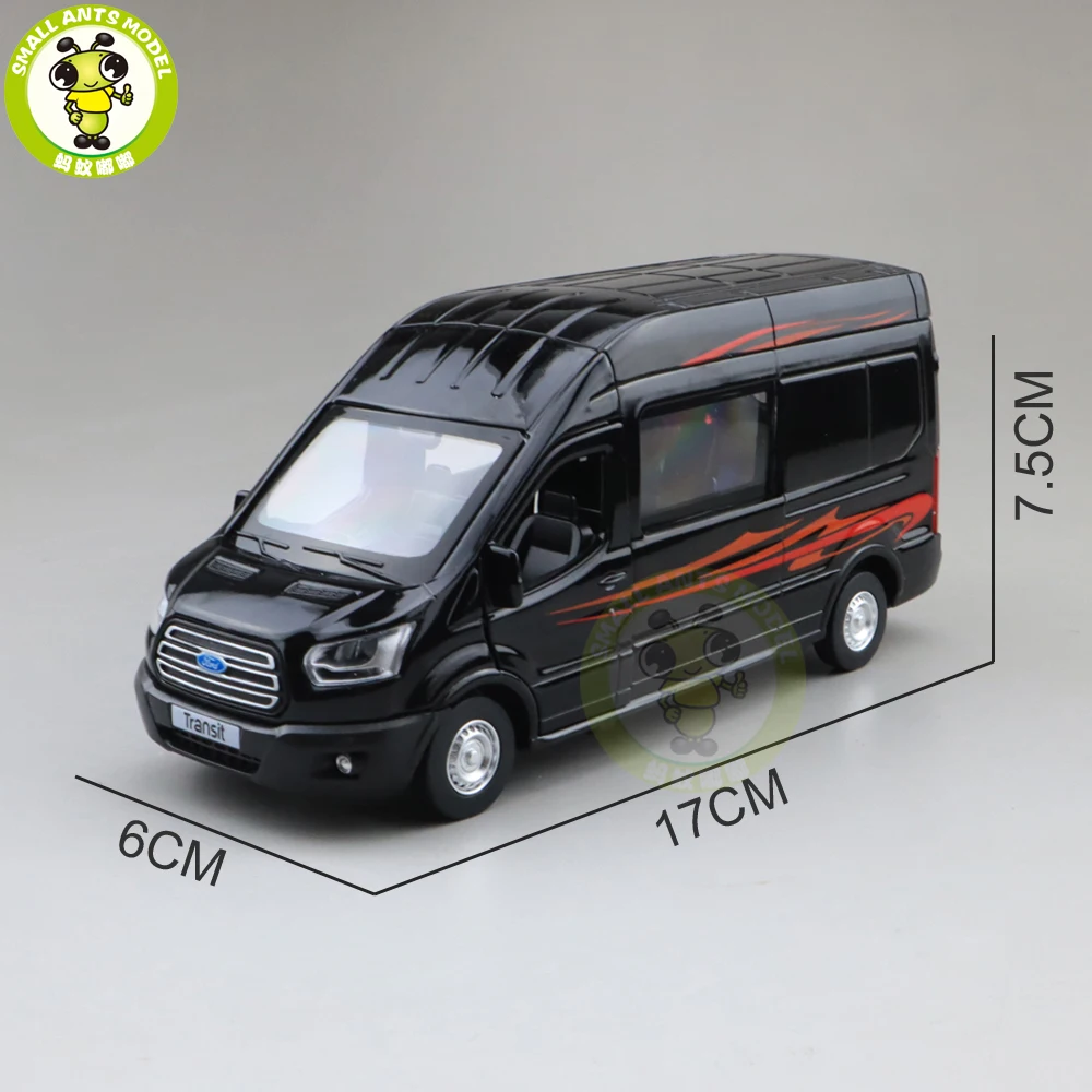 1/35 CAIPO Transit Van Cargo MPV литая модель автомобиля игрушки дети мальчики девочки
