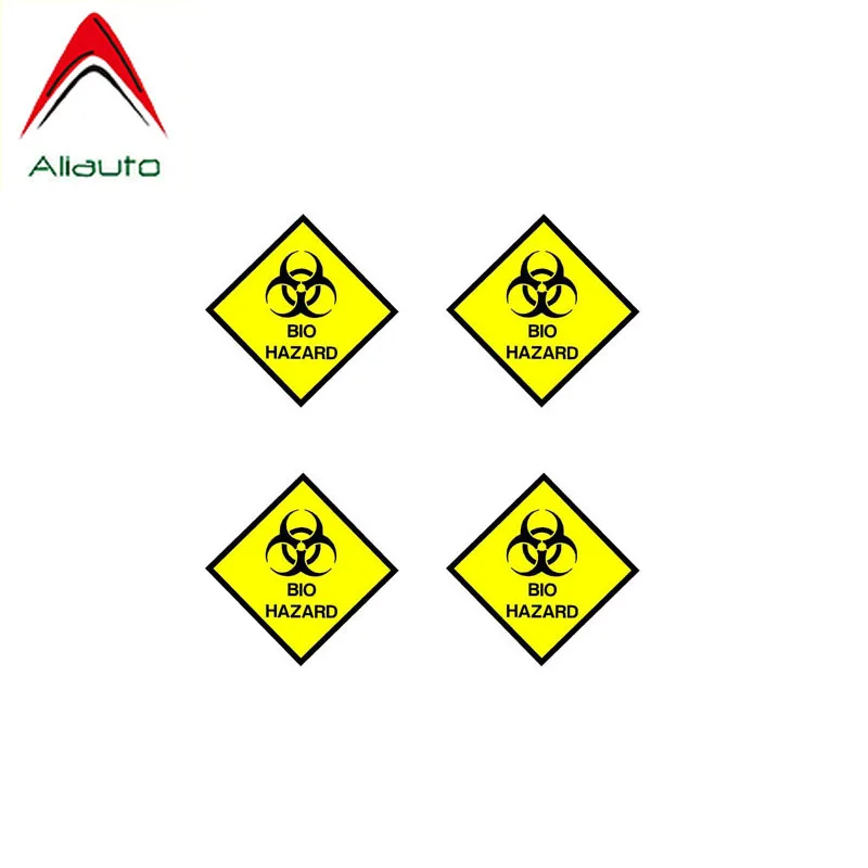 Aliauto 4 X Крышка для автомобиля от царапин защита Стикеры био дорожный знак