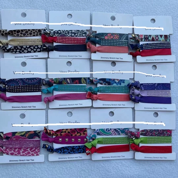 

Shimmery Stretch Hair Ties