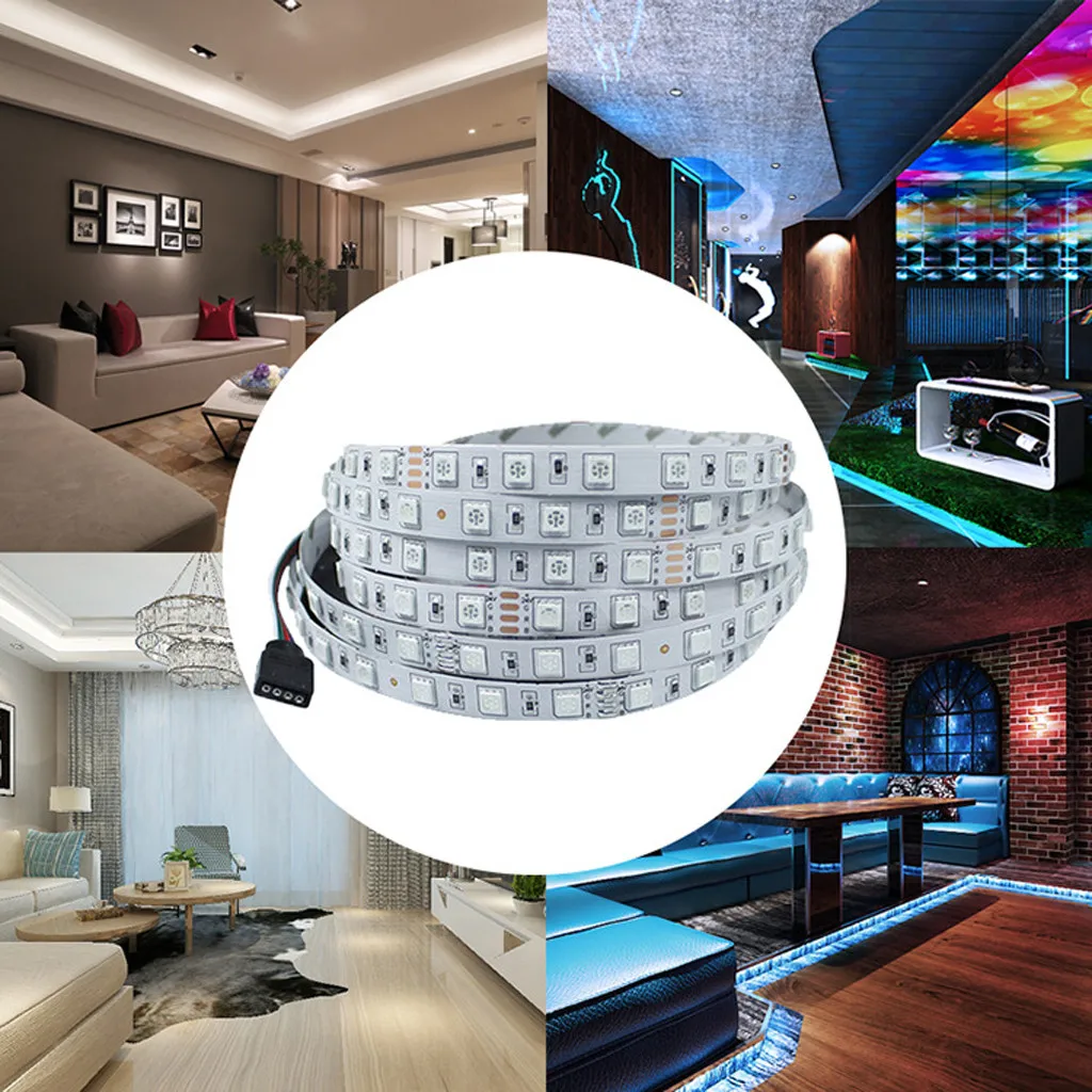 Водонепроницаемый 5 м RGB 2835 270Led SMD гибкая световая полоса лампа + пульт