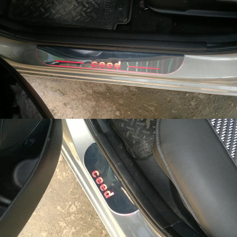 Для Kia Ceed 2013 2016 2017 2018 акриловый светодиодный светильник с подвижной