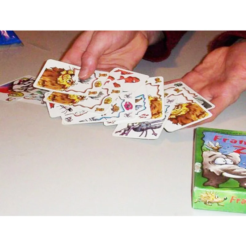 Новая игра с 3 7 играми Frank zoo Cards смешная настольная транзакции игры меткой