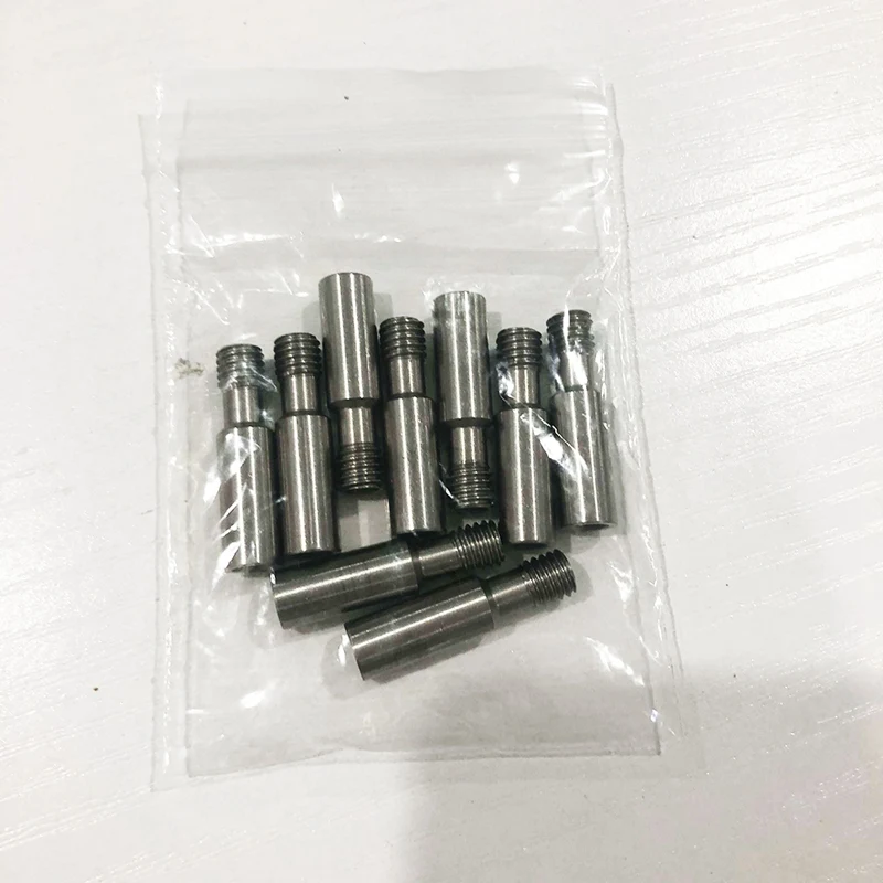 

10Pcs CR10 Straight Throat Pipe M6 Thread Heat Breaker CR-10SEnder-3/3S Stainless Steel Pipe 3D Printer Accessories