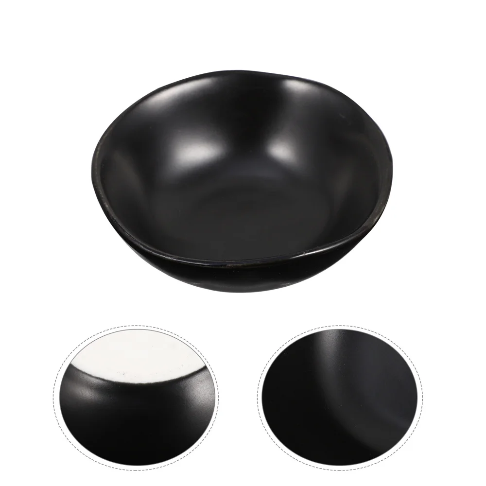 

4 Pcs Exquisite Seasoning Dishes Ceramic Seasoning Bowls Durable Dipping Bowls