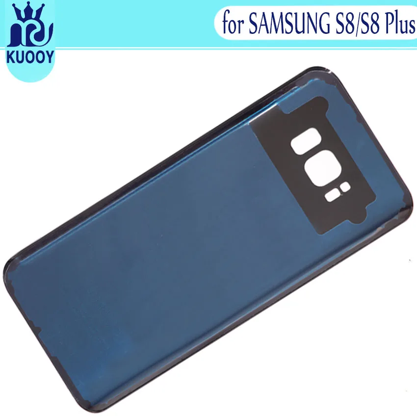 S8 Батарея Крышка для samsung Galaxy G950 G955 S8 плюс Батарея двери Корпус Замена Ремонт Запчасти+ 3 М клей