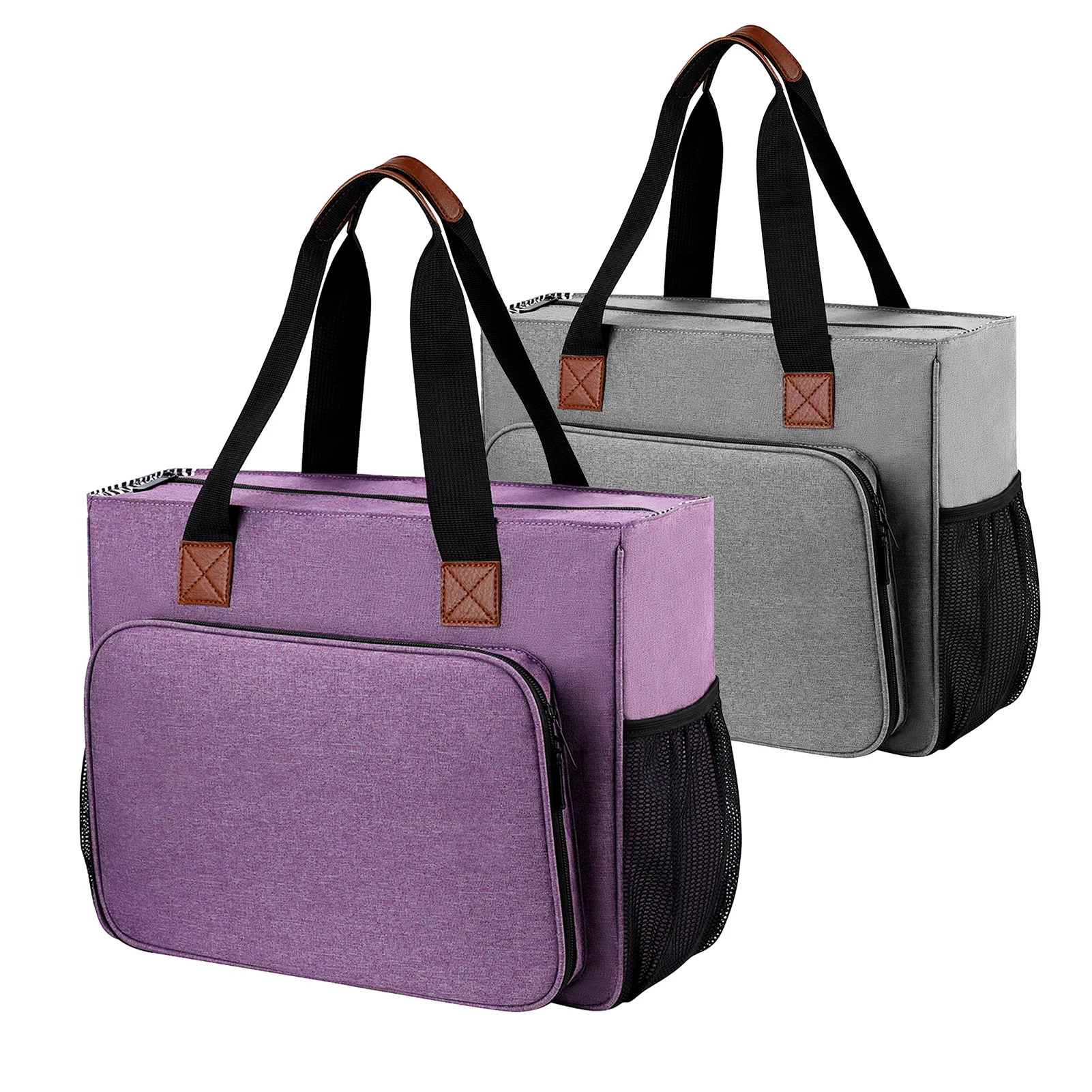 

Hot Sale Portable Knitting Bag Yarn Storage Bag Tote For Wool Crochet Hooks Needles Sewing Supplies Set Diy Household Organizer