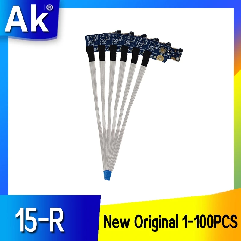 1 100 шт для For HP 15 R G 250 G3 высокопроизводительная Кнопка питания плата с кабелем 749650