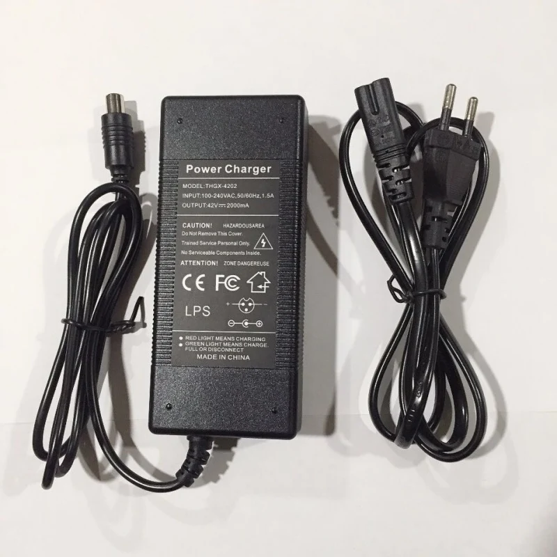 Адаптер зарядного устройства для электрического скутера 42 в 2 а Xiao mi jia M365 Ninebot Es1 Es2