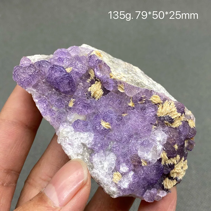 

100% Natural purple stepped fluorite cluster mineral specimens Gem level Stones and crystals