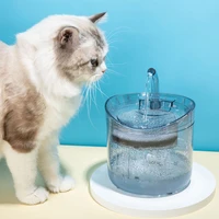 pet water fountain flowing automatic circulating filter cat dispenser dog supplies drinking feeder with faucet