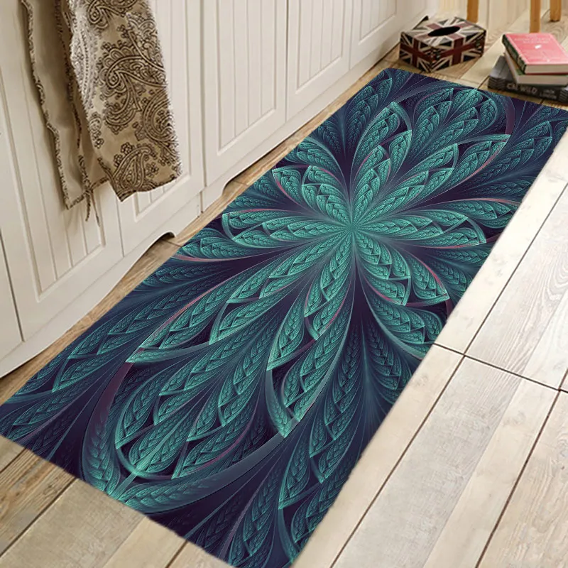 

Blooming Dreams Pattern Floor Mat Hallway Carpets and Rugs for Bedroom Living Room Kitchen Bathroom Anti-Slip Floor Mats