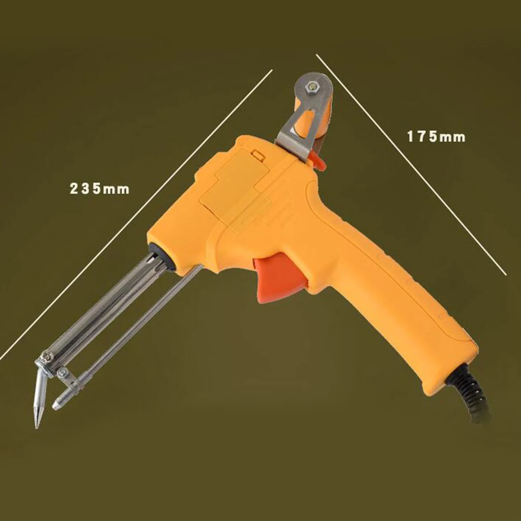 

1PC Pro 60W Automobile Electric Soldering Iron Temp Gun One Hands Holding Solder Tool for Circuit Board Home