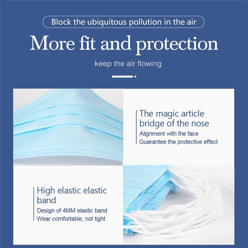 В наличии одноразовая детская маска для детей 3 слоя защиты от зародышей Pm2.5