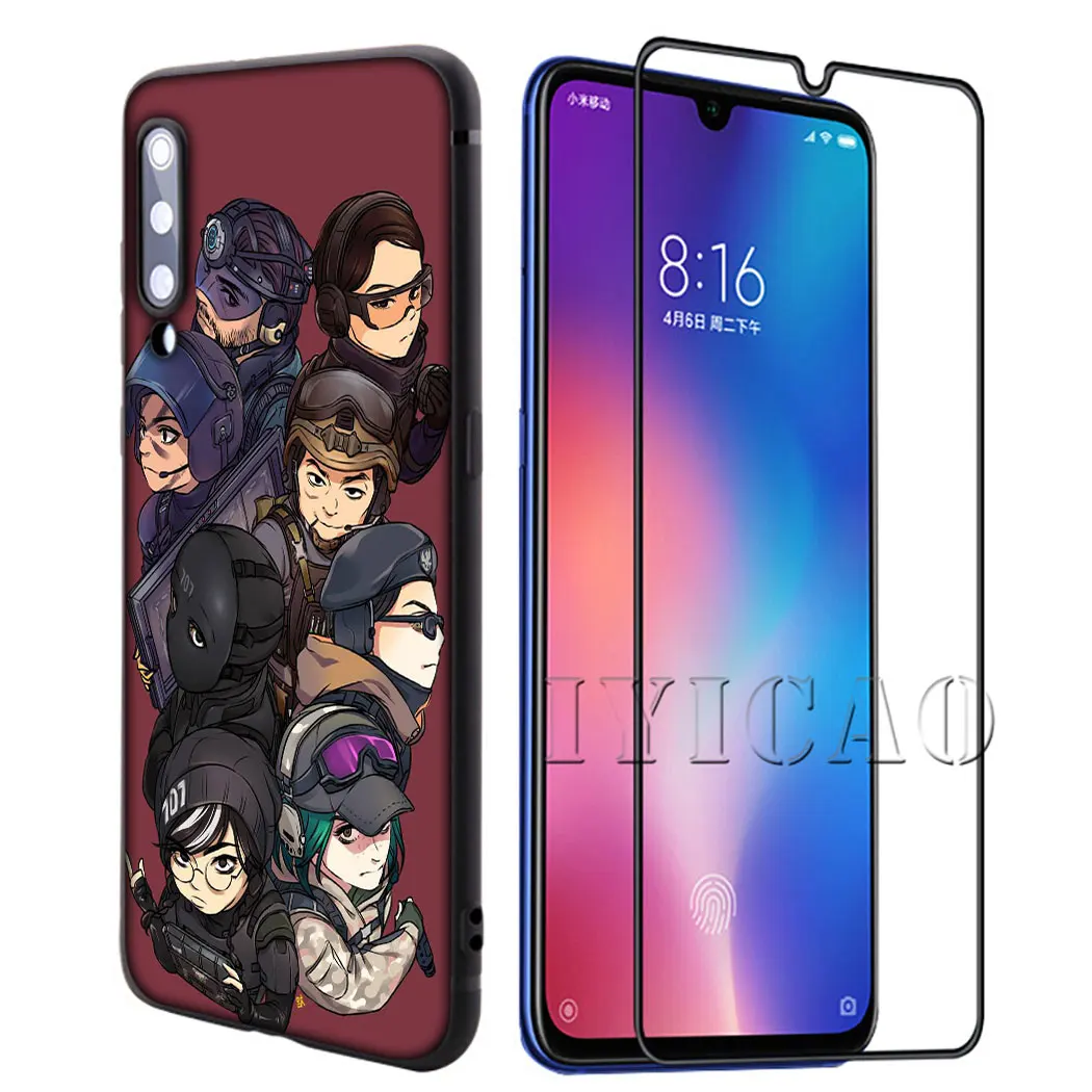 IYICAO Rainbow Six Siege Soft Silicone Phone for Redmi 4A 4X 5A 6A 5 6 Plus 7 S2 Note Cover |