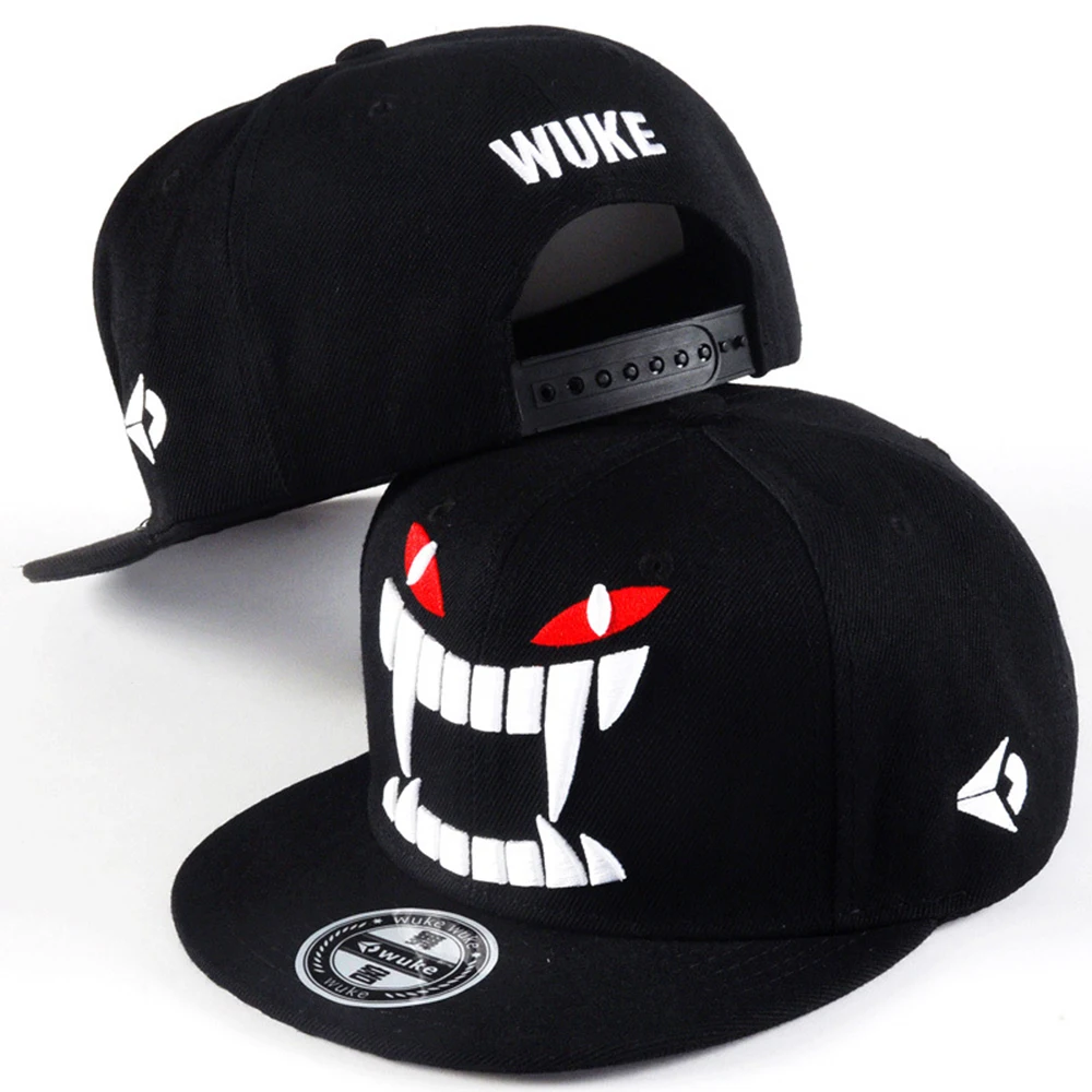 

Korean Version Of Big Teeth Male Baseball Cap Tide Flat Along Hip-Hop Skateboard Sap Lovers Hat