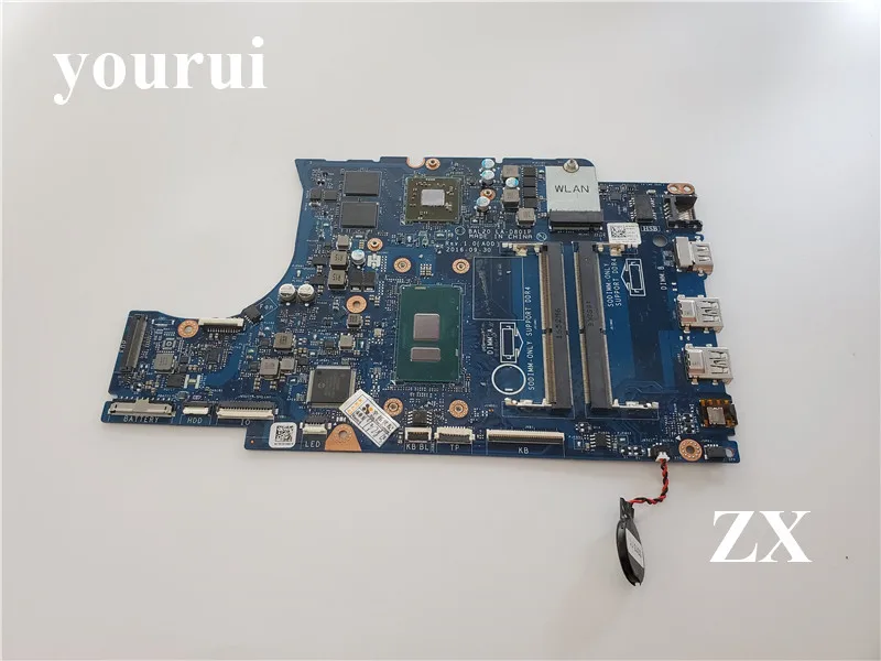 

Материнская плата для ноутбука Dell Inspiron 5567 0P02J3 P02J3 LA-D801P протестирована