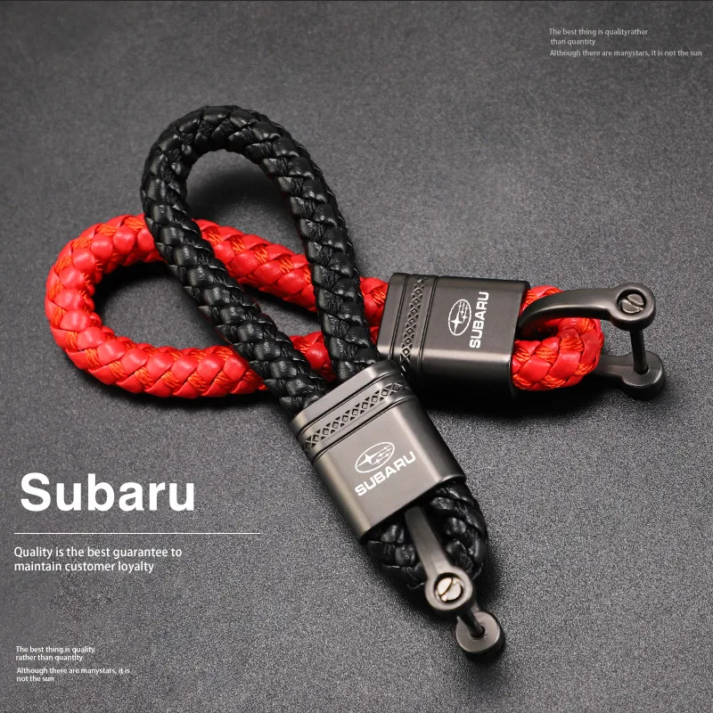 Брелок из цинкового сплава для автомобильных ключей вязаный брелок Subaru Crosstrek Legacy