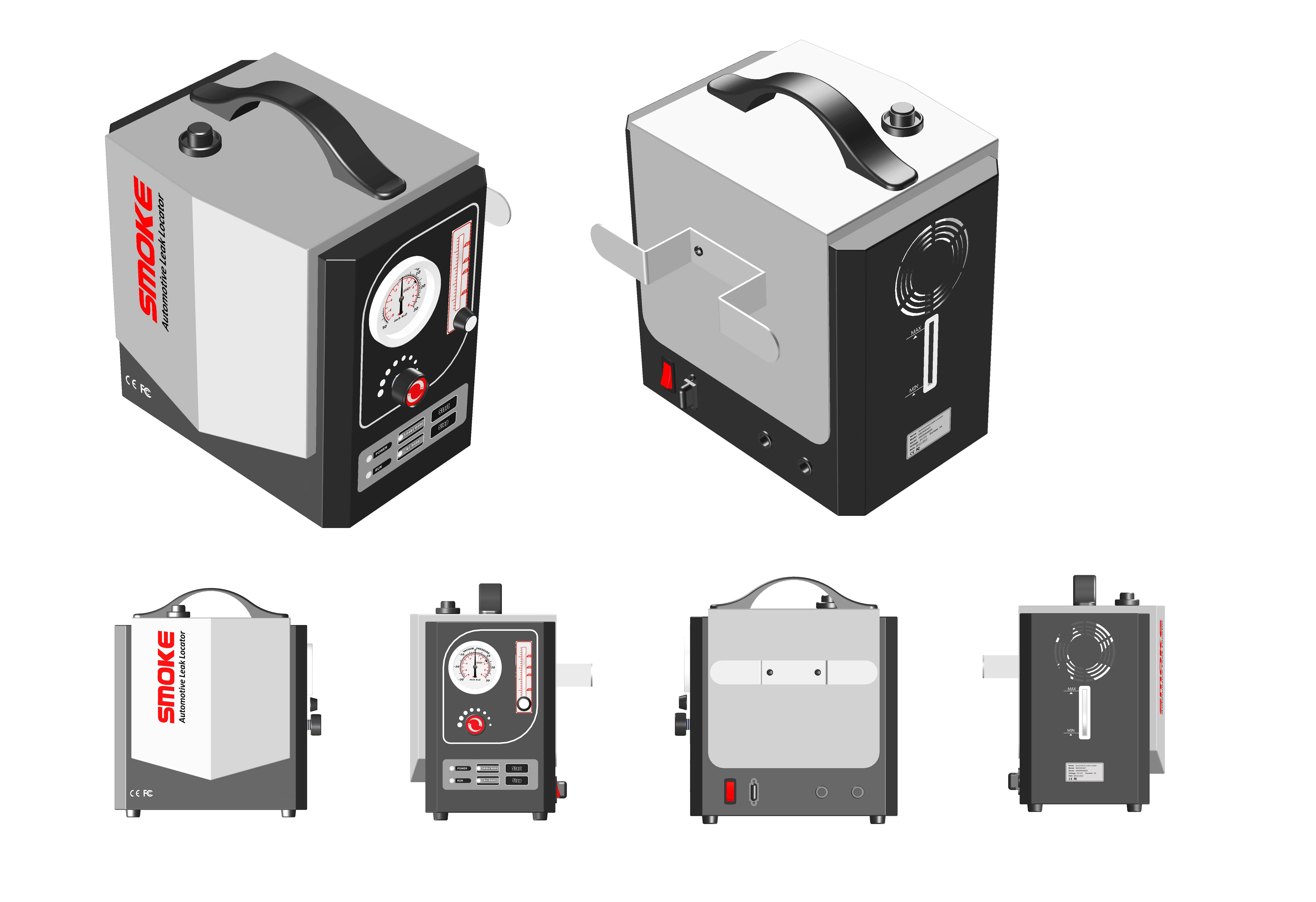Автомобильный диагностический инструмент детектор утечки дыма ALL 300/ALL 300 + EVAP для