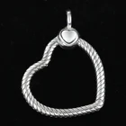 Оригинальный момент ФЛУОРЕСЦЕНТНОЕ ожерелье с подвеской из кристалла подходит для браслета из серебра 925 пробы Pandora Diy ювелирные изделия