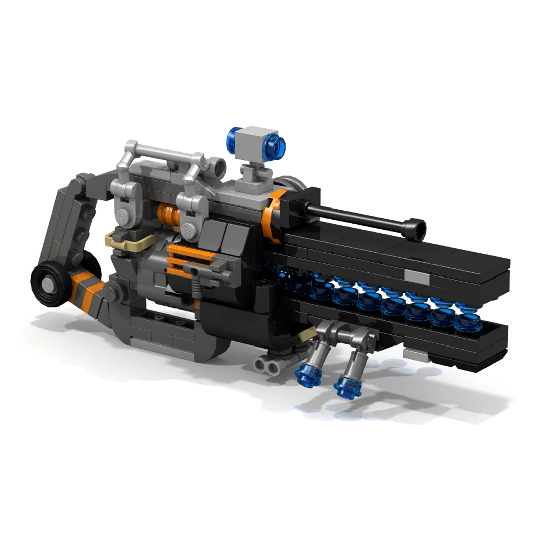 

New 706Pcs STEM MOC Polaris Mecha Bricks Small Particle Building Blocks Educational Toy Set