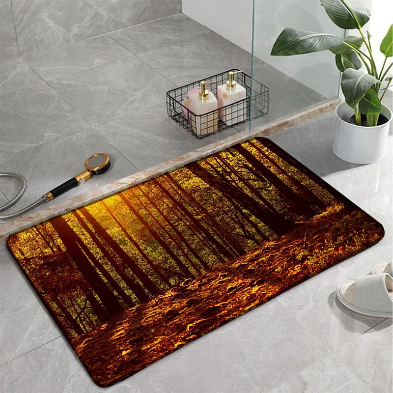 

Nordic Wood Grain Bathroom Anti-Slip Rug Kitchen Doormat Bedroom Mat Entrance Home Halway Floor Mat Living Room Hogar HBO Carpet