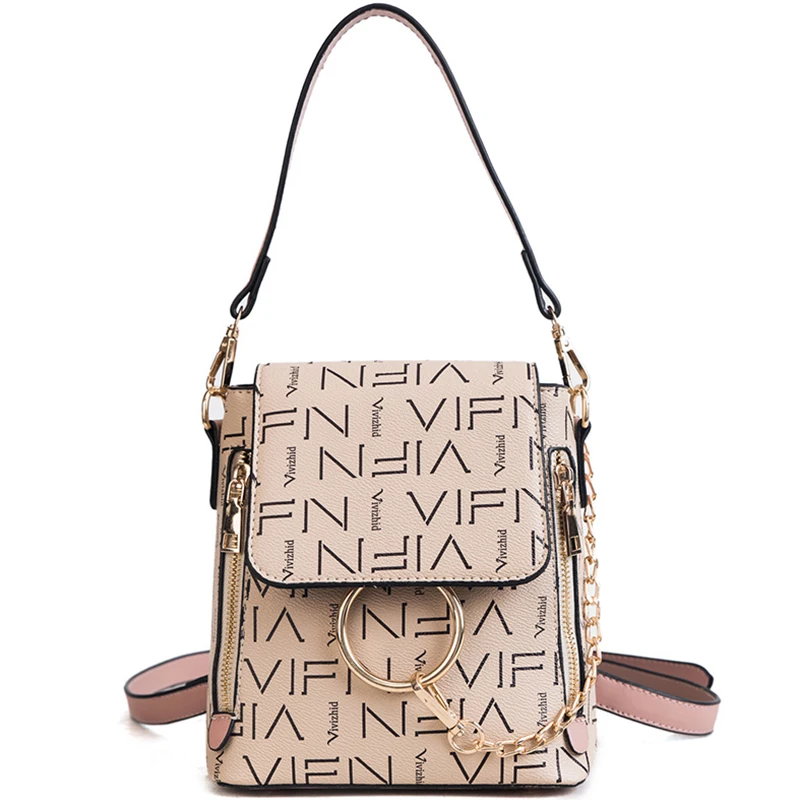 

Ins super fire backpack women's 2021 new fashion color contrast casual Backpack