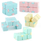 Антистрессовый куб Infinity Cube, фиджет-игрушки, кубик для снятия стресса, игрушка для детей, женщин, мужчин, сенсорные подарки