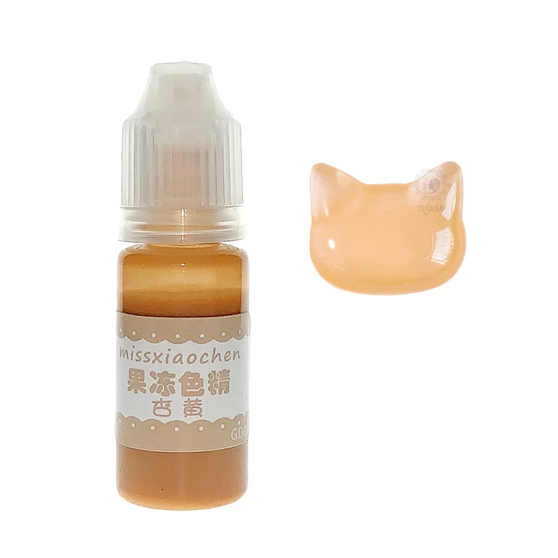 8 10 г 24 полупрозрачные желе цвета эпоксидная смола УФ-клей для силикона форма из жидкого пигментного красителя DIY для изготовления украшений вручную ремесла - Цвет: 8