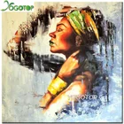 5d стразы, алмазная живопись, абстрактная Африканская женщина, Настенная картина, мозаика, полная квадратная, круглая, алмазная вышивка, искусство YY3364