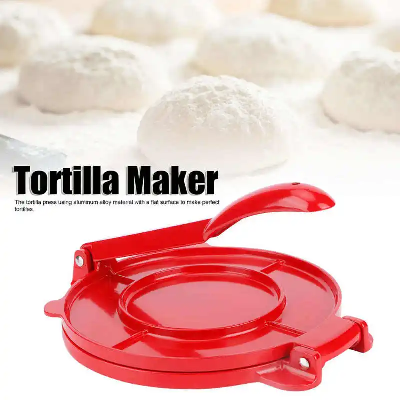 

8 дюймов, инструмент для изготовления тортильи из алюминиевого сплава, пресс для муки