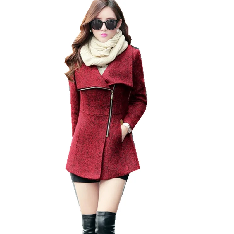 2019 зимние Для женщин шерстяные куртки пальто для будущих мам женская