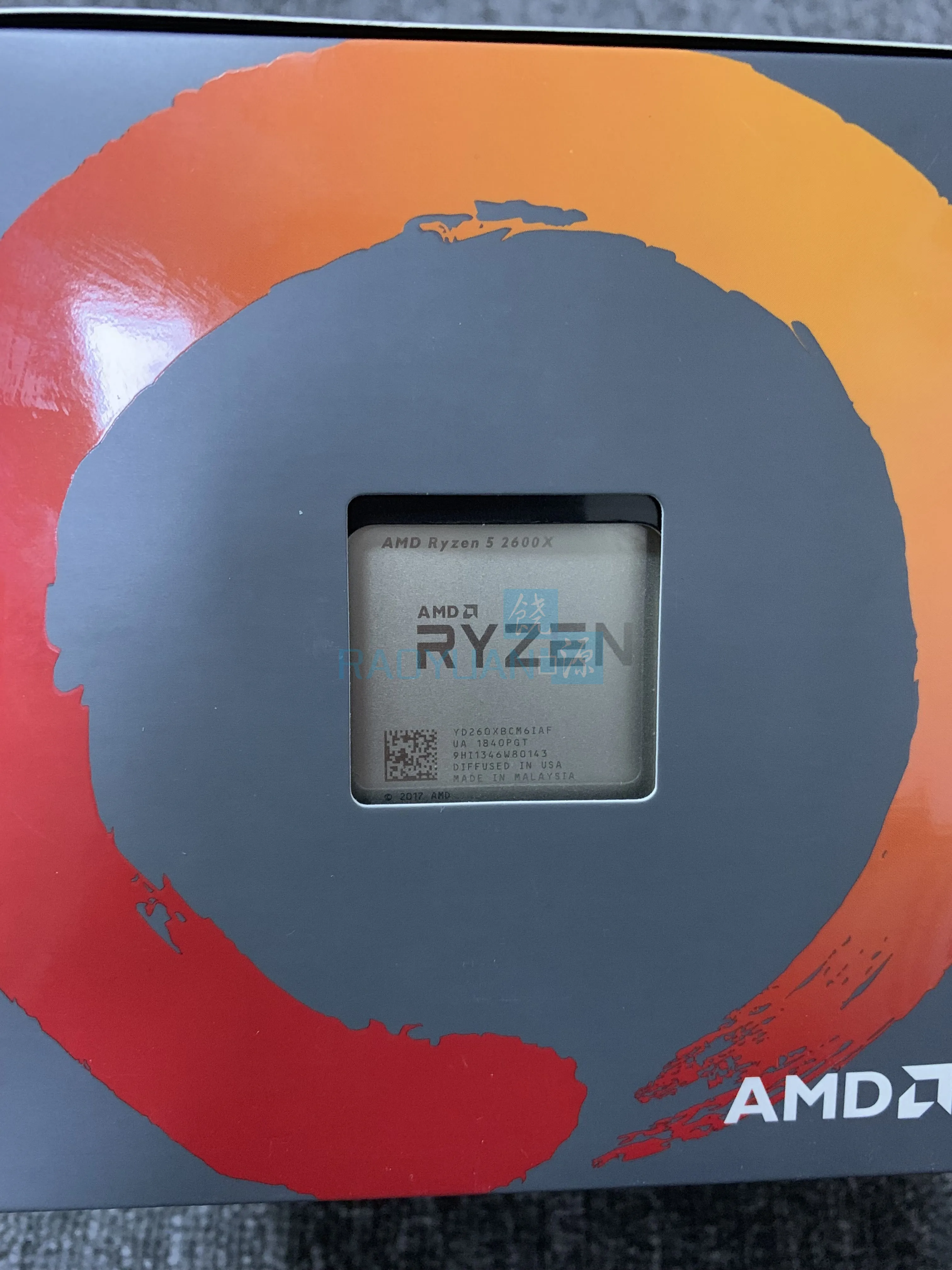 Новый процессор AMD Ryzen5 2600X R5 3 6 ГГц ядерный 12 ниточный 95 Вт Процессор YD260XBCM6IAF Socket AM4