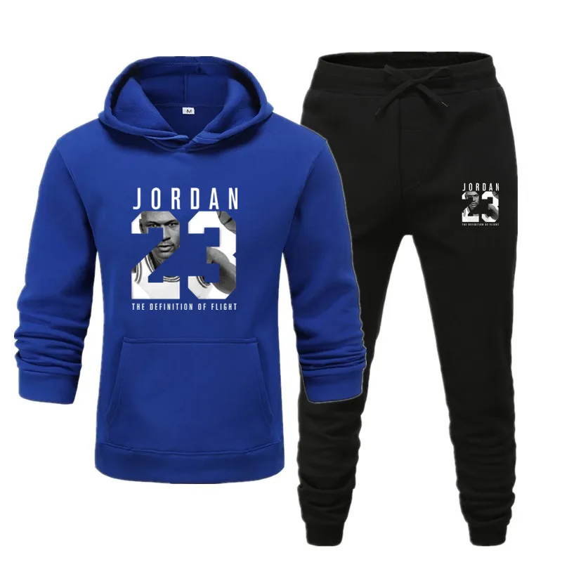 

Men's Hooded Sweatshirt suit, hip hop hooded sweatshirt, fashion coat, sportswear, autumn and winter, new products in 2021