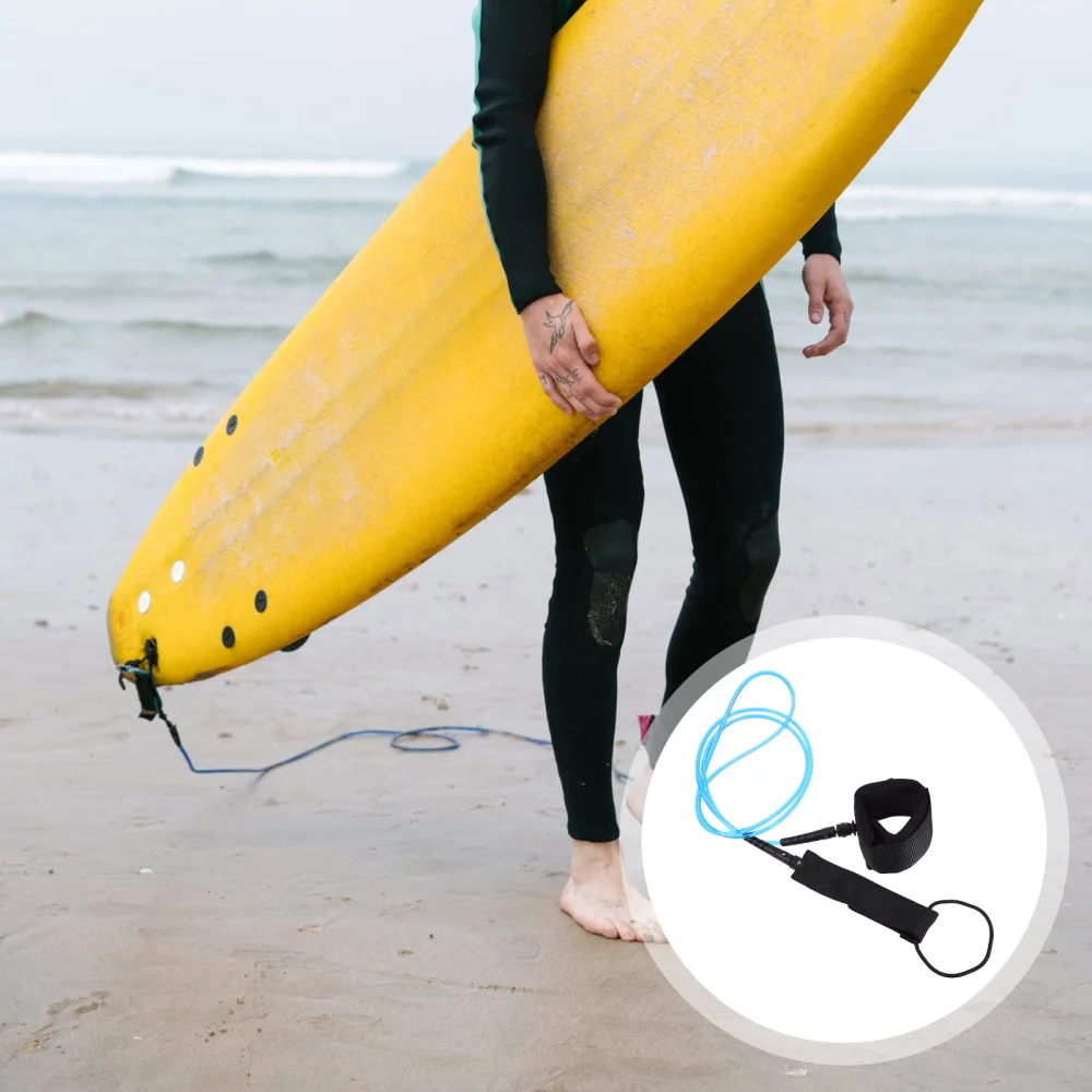 

1pc Surfboard Foot Rope TPU Traction Rope Paddle Leash Oar Tie Down Rope