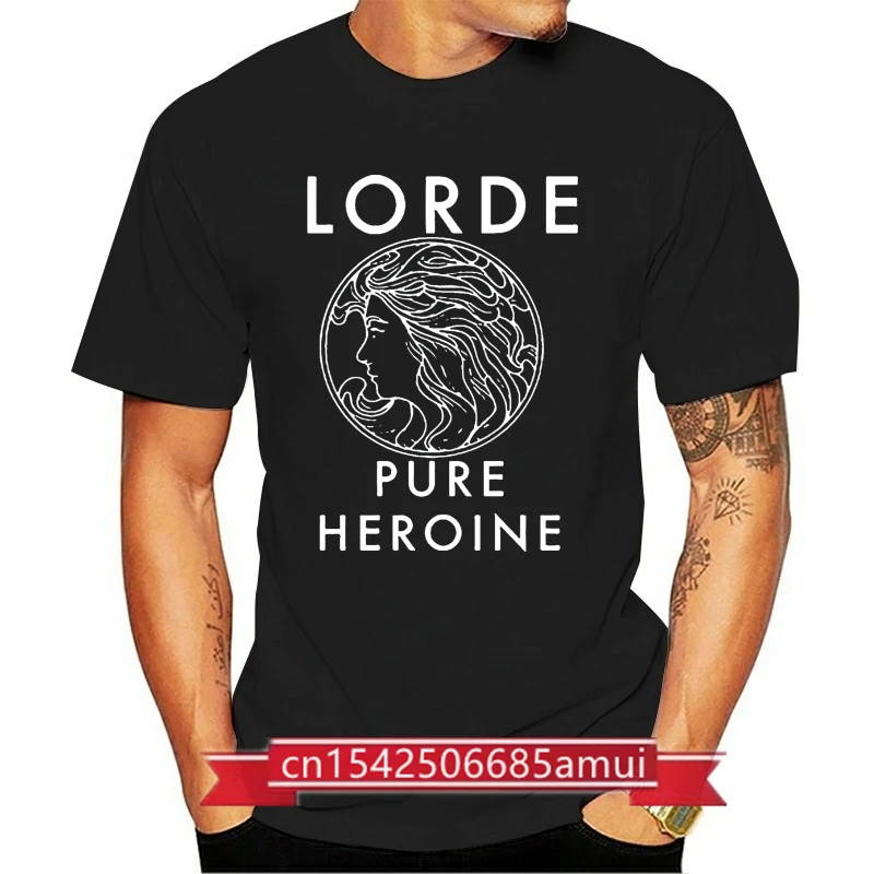 

LORDE Pure Heroine T-SHIRT S M L XL 2XL 3XL New Zealand Art Pop Singer TEES