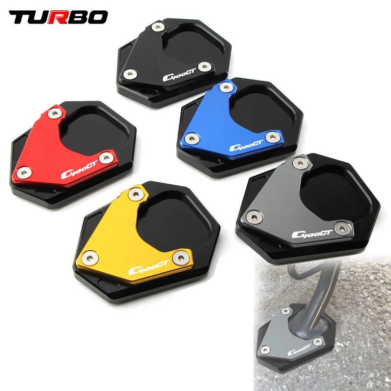 

High Quality Side Stand Enlarge Plate Kickstand Extension For BMW C400X C400GT K51 C400 X GT C 400X 400gt 2019 2020 2021