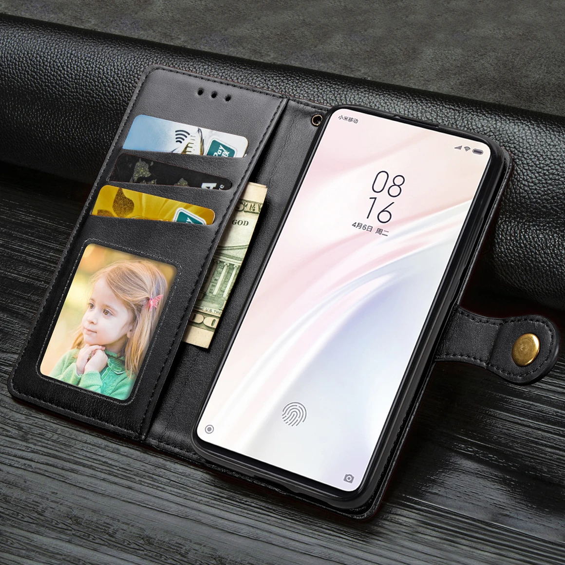Роскошный кожаный чехол-кошелек для Xiaomi mi A3 Lite CC9 CC9E 9T Pro Red mi K20 Pro 5 Plus 6 6A 7 Pro Note 4 4X5 7 Pro откидная крышка