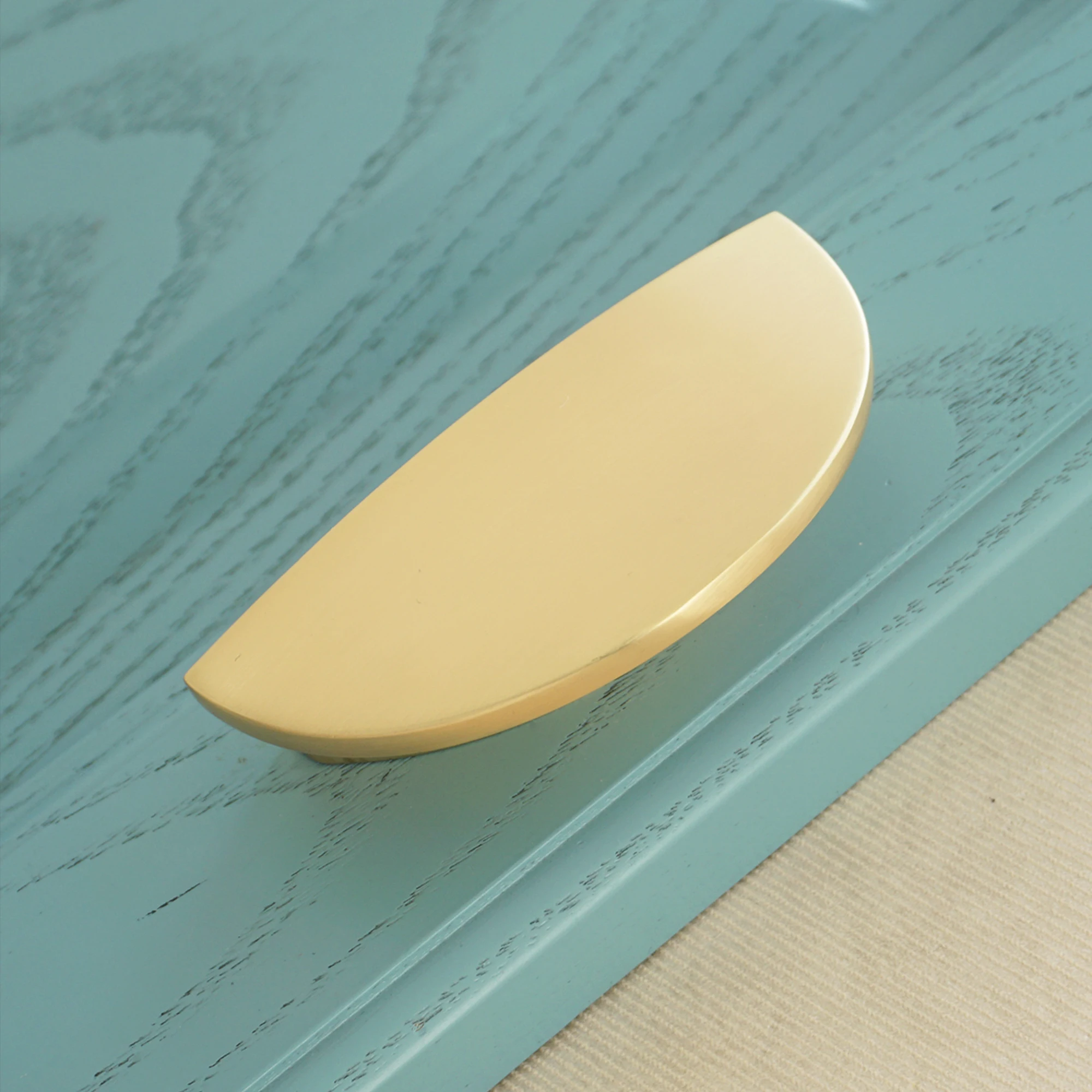 2 5 дюйма полукруглые латунные ручки для ящиков с двумя отверстиями дверные ручка