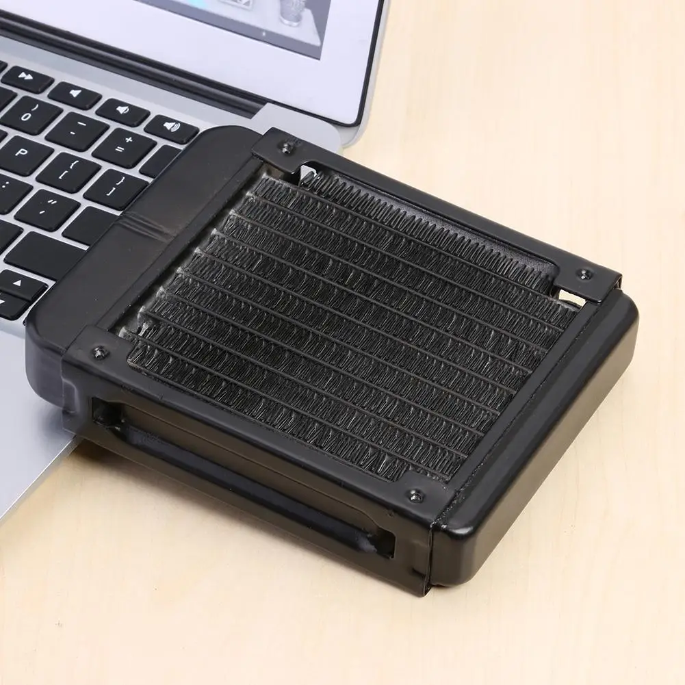 

120mm Aluminum Computer Radiator Cooler 10 Tubes CPU Heat Sink Exchanger