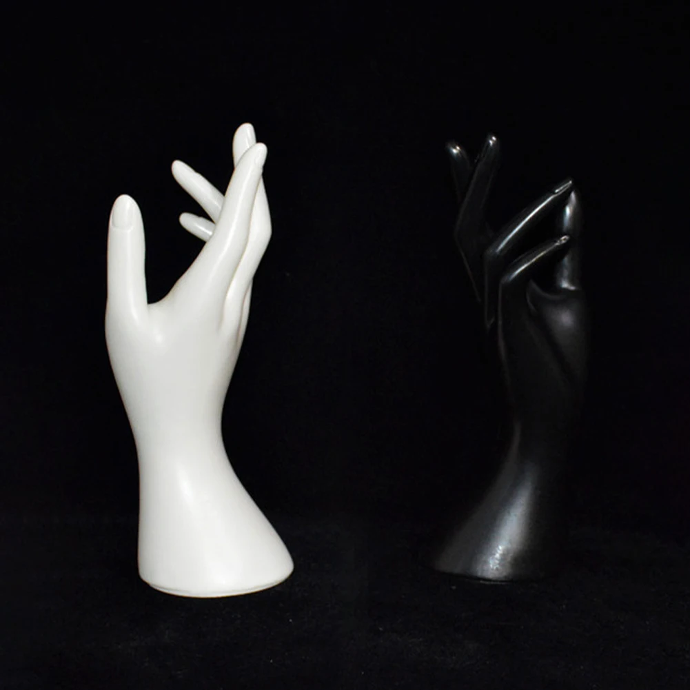 

2pcs Home Gloves Jewelry Display Bracelet Ring Watch Support Necklace Chain Female Mannequin Hand Store Shopping Mall Stand