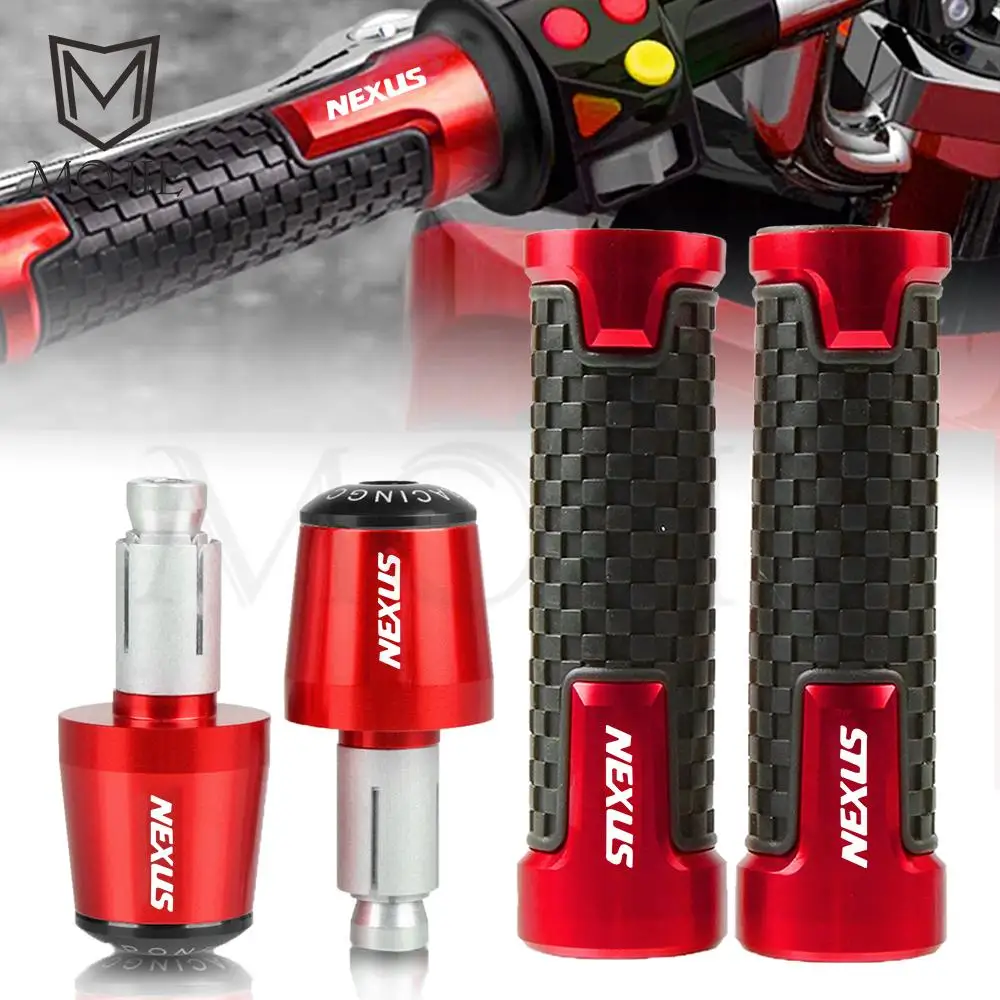 

Weight Handlebar Grips Cap Anti Vibration Silder Plug Hand Bar Ends For GILERA Nexus 125 E3 2007-2010 2008 2009 Accessories moto