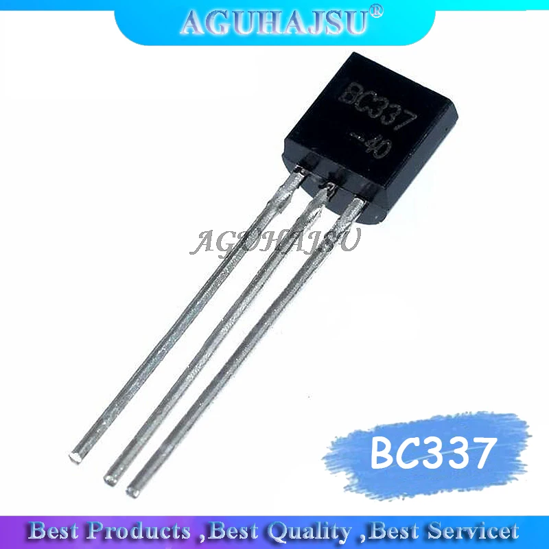 100 шт. BC337 40 TO92 TO 92 NPN транзистор общего назначения D новый