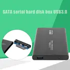 SSD жесткий диск USB 3,0 на SATA 2,5 дюйма Алюминий из алюминиевого сплава и АБС-пластика Горячая замена 3 ТБ Портативный внешний 6-Gbps HDD Чехол