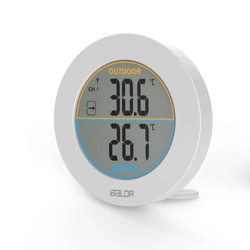 Настольный беспроводной термометр с ЖК дисплеем цифровой измеритель