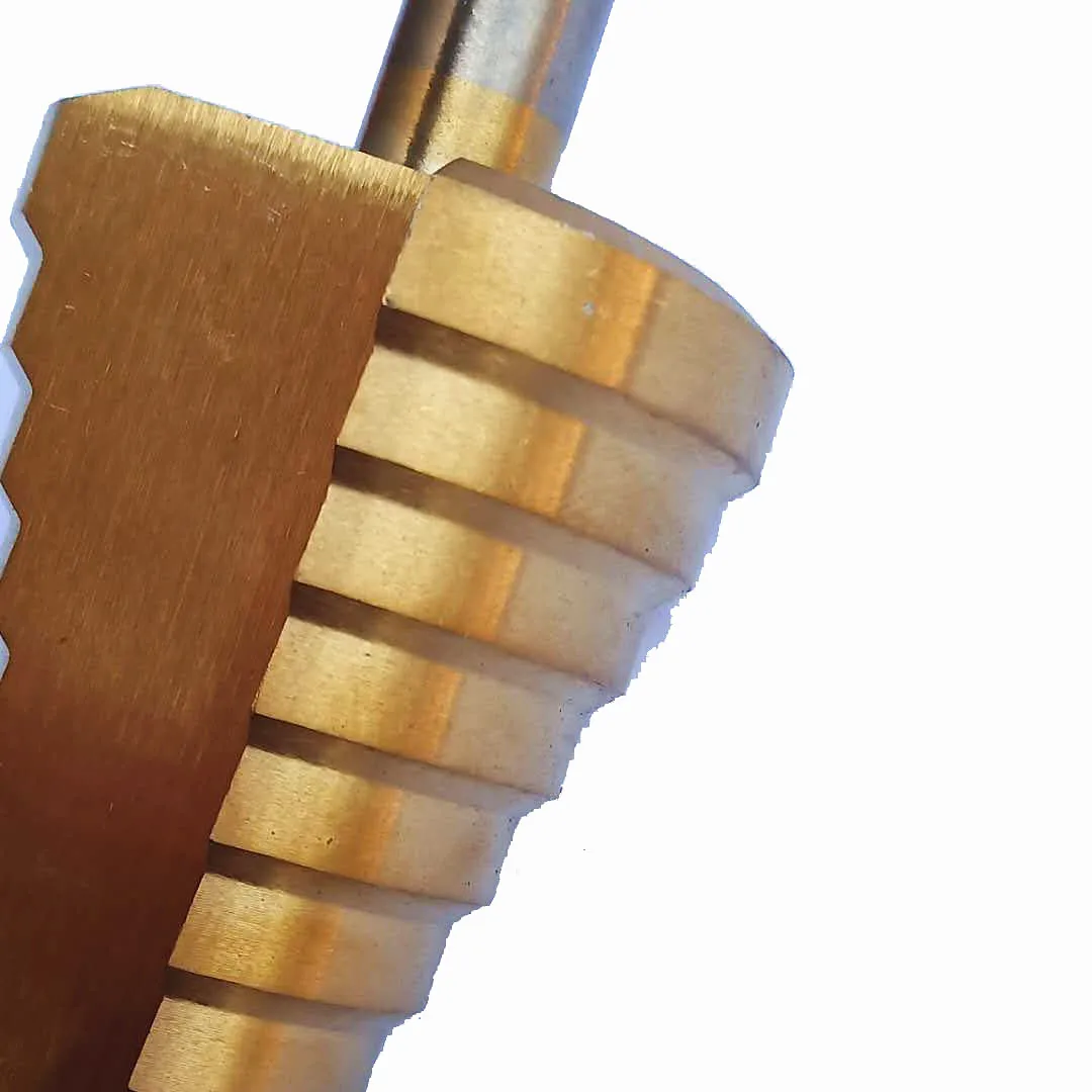 

1 Pcs High Speed Steel Step Drill Bit for Metal Wood Hole Cutter HSS Titanium Coated Drilling Power Tools 4-32mm 4-39mm 4-42mm