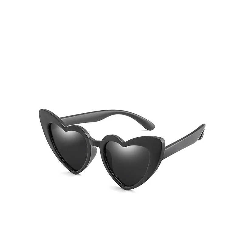 Солнцезащитные очки в форме сердца | Милый розовый ребенок солнцезащитные UV400 с